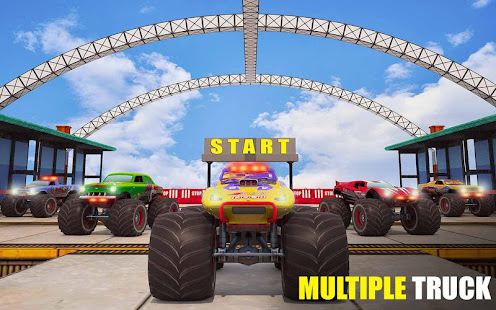 Impossible Mega Ramp Monster Truck Challenge Race(圖5)-速報App
