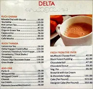 Delta Cafe menu 1