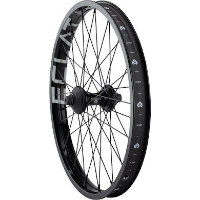 Eclat Trippin Front Wheel - 20", 3/8" x 100mm, Rim Brake, Black, Clincher