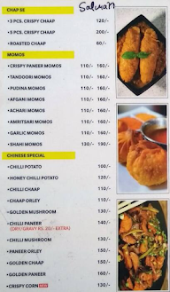 Pitampura Club menu 4