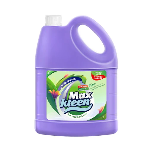 Chai Nước Lau Sàn MaxKleen Ban mai thanh mát 3.6kg