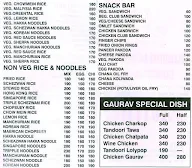 Gaurav menu 8