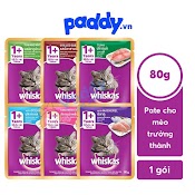 Pate Whiskas Adult Mèo Trưởng Thành 80G