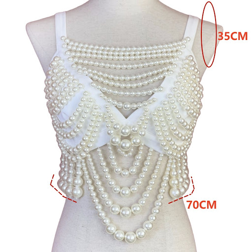 Title 1, Womens Fashion Suspenders Pearl Vest Elevate y...