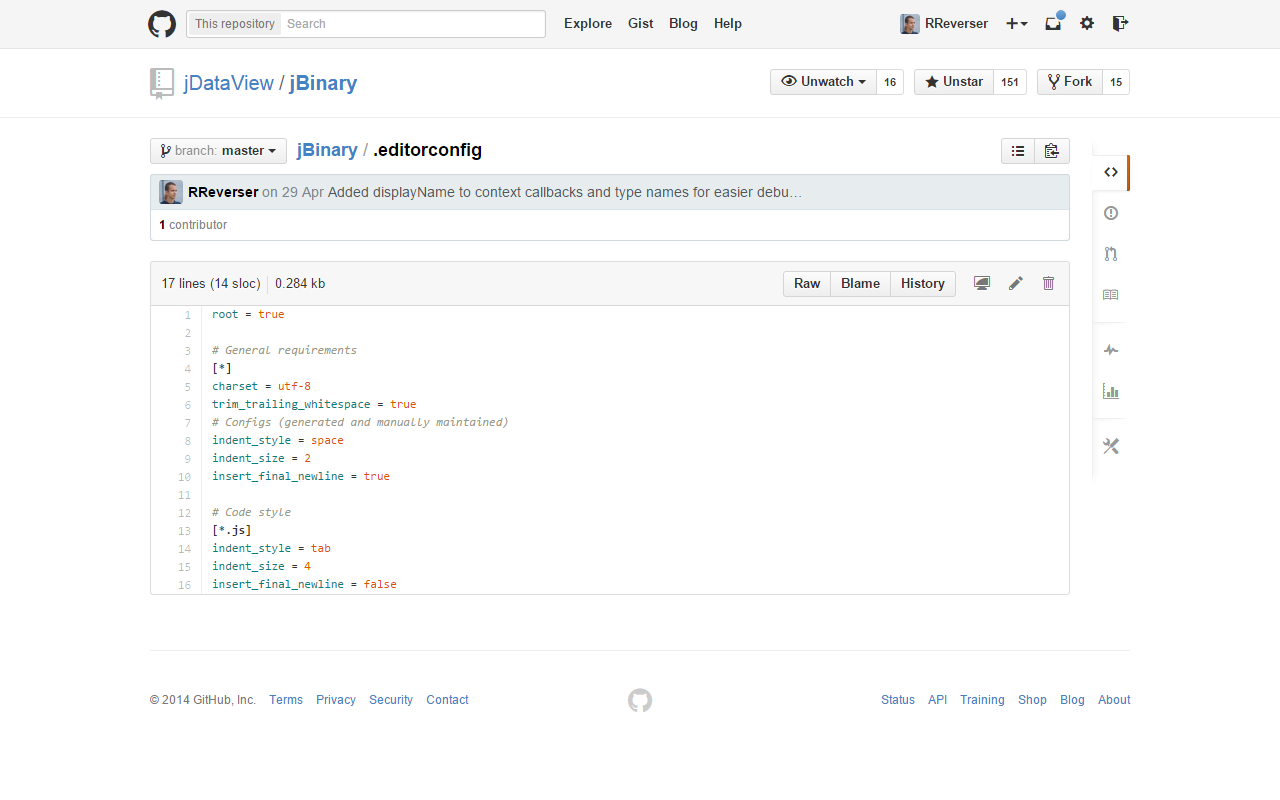 GitHub EditorConfig Preview image 0