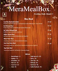 MeraMealBox menu 5