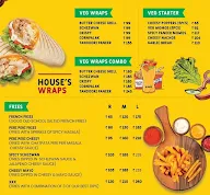 Buns & Wraps menu 4