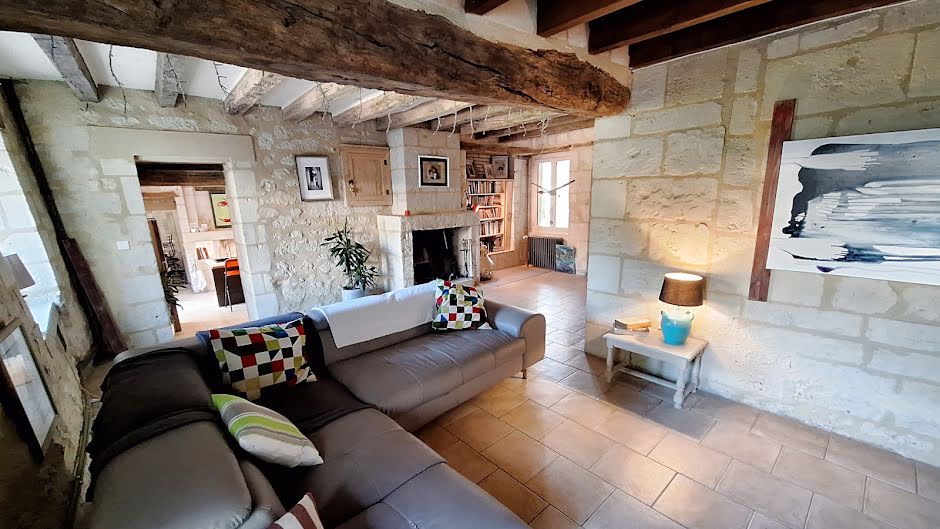 Vente maison 11 pièces 265 m² à Fontevraud-l'Abbaye (49590), 424 000 €