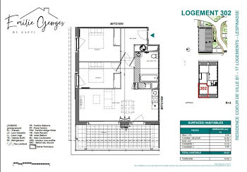 appartement à Lespinasse (31)