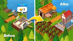 Farmship: Tripeaks Solitaire screenshot 3