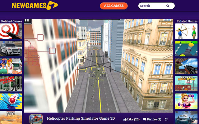 Helicopter Parking Simulator newgames1