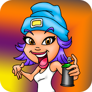 how to draw graffiti caracter 1.1 Icon