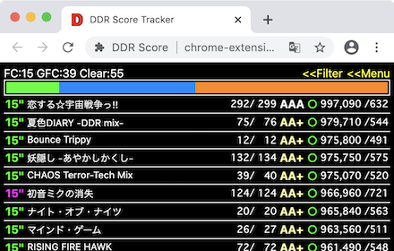 DDR Score Tracker Preview image 0