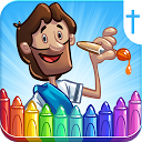 App herunterladen Bible Colouring for Kids! - Back to the B Installieren Sie Neueste APK Downloader