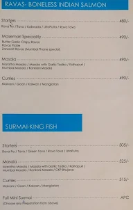 Masemari - The Fishing menu 5