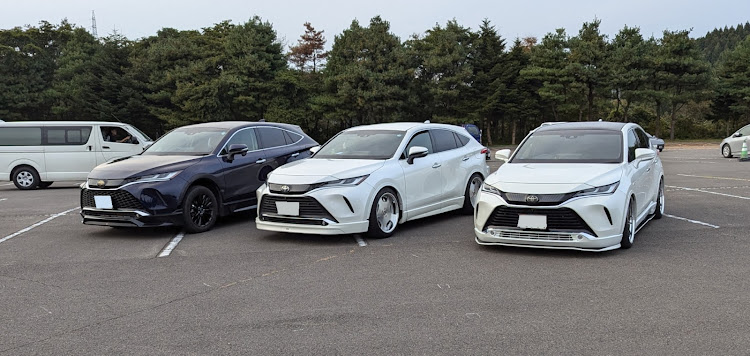 ハリアーのworkwheels・HOTsprings東北・グランディ21・オフ会に関するカスタム事例の投稿画像2枚目