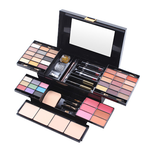 Title 5, Matte Eyeshadow Box Cosmetic Case Multi-functio...