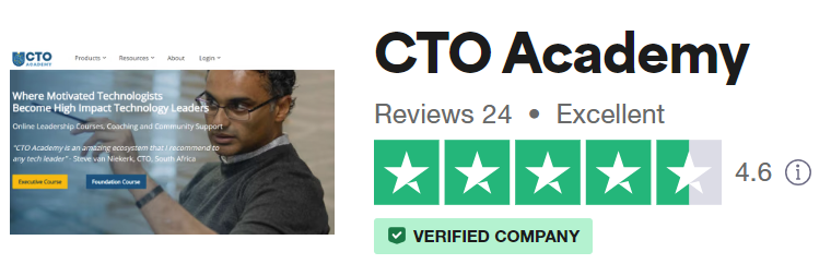 CTO Academy Digital MBA Rating