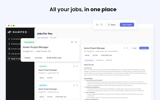 Ramped AI - Autofill Job Applications