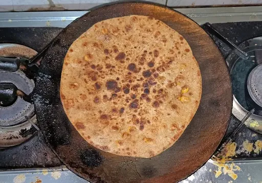 Sweet Corn Masala Paratha