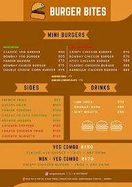 Burger Bites menu 2