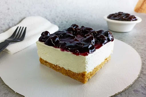 Blueberry Cheese Cake Slice