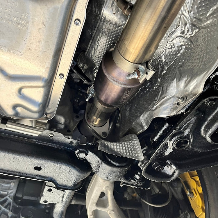 グランドチェロキーのTRACKHAWK・Stainless Steel Works・HPP チューニング・High flow mid-hype 1700HP compatibleに関するカスタム事例の投稿画像2枚目
