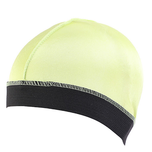 Title 5, Faux Silk Night Cap with Elastic Headband for s...