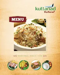 Kuttanad Restaurant menu 1