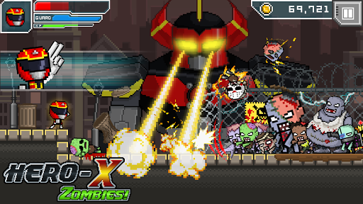 Code Triche HERO-X: ZOMBIES! APK MOD (Astuce) screenshots 1