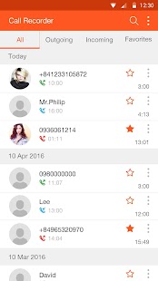 Call recorder Screenshot