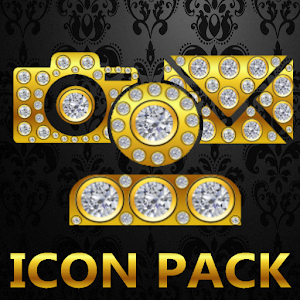 ICON PACK GOLD DIAMONDS THEME.apk 1.0