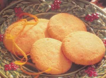 Cashew Lemon Shortbread Cookies