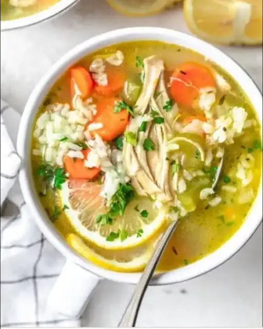 Chicken Lemon Pepper Soup