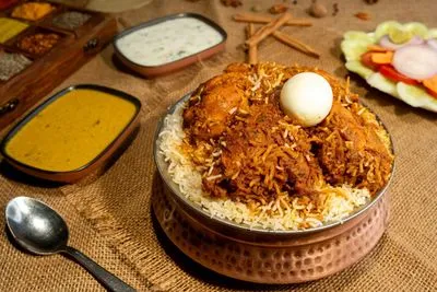 Hyderabadi Biriyani Rice (Non Veg)
