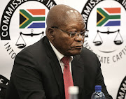 FILE IMAGE: Former president Jacob Zuma at the commission of inquiry into state capture.