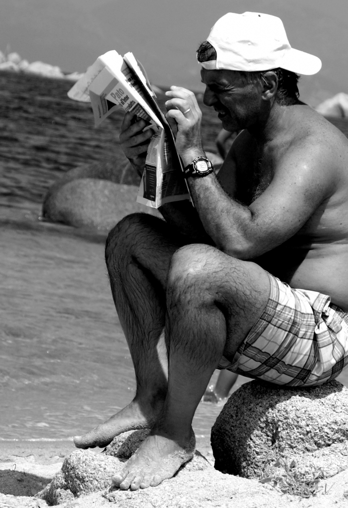 L'uomo sportivo e il mare di marco pardi photo