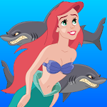 Mermaid Ariel Shark Attack Apk