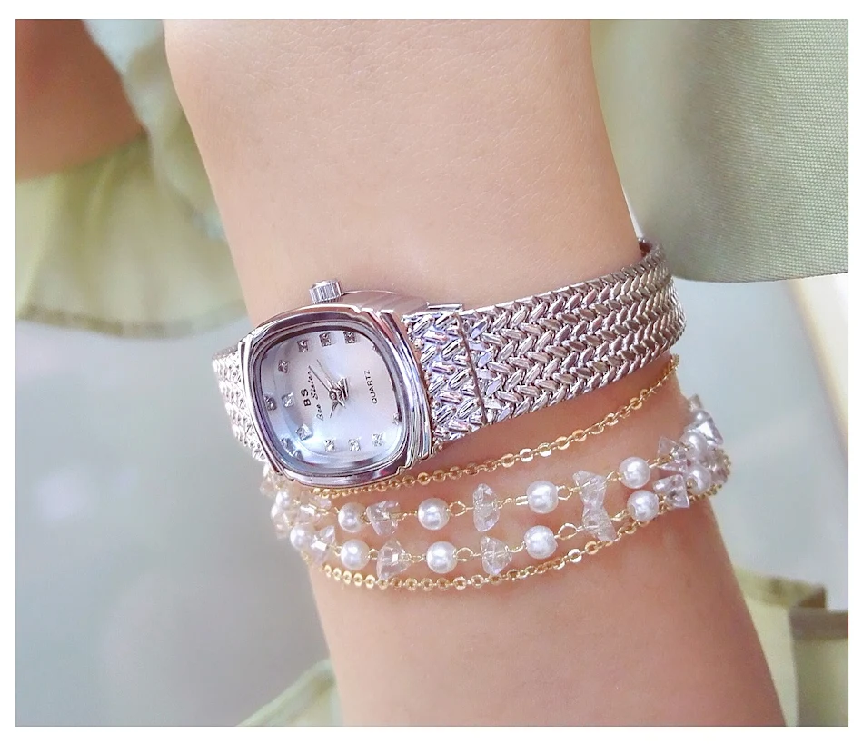 Light Luxury INS Wheat Table Simple Temperament Small Golden Watch