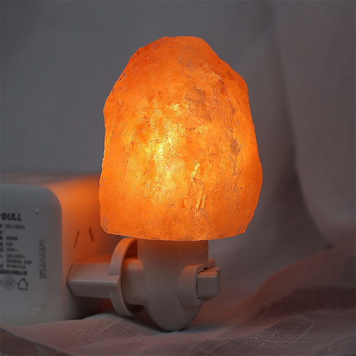 Title 5, Small Wall Lamp Himalayan Rose Salt Bedroom Bed...