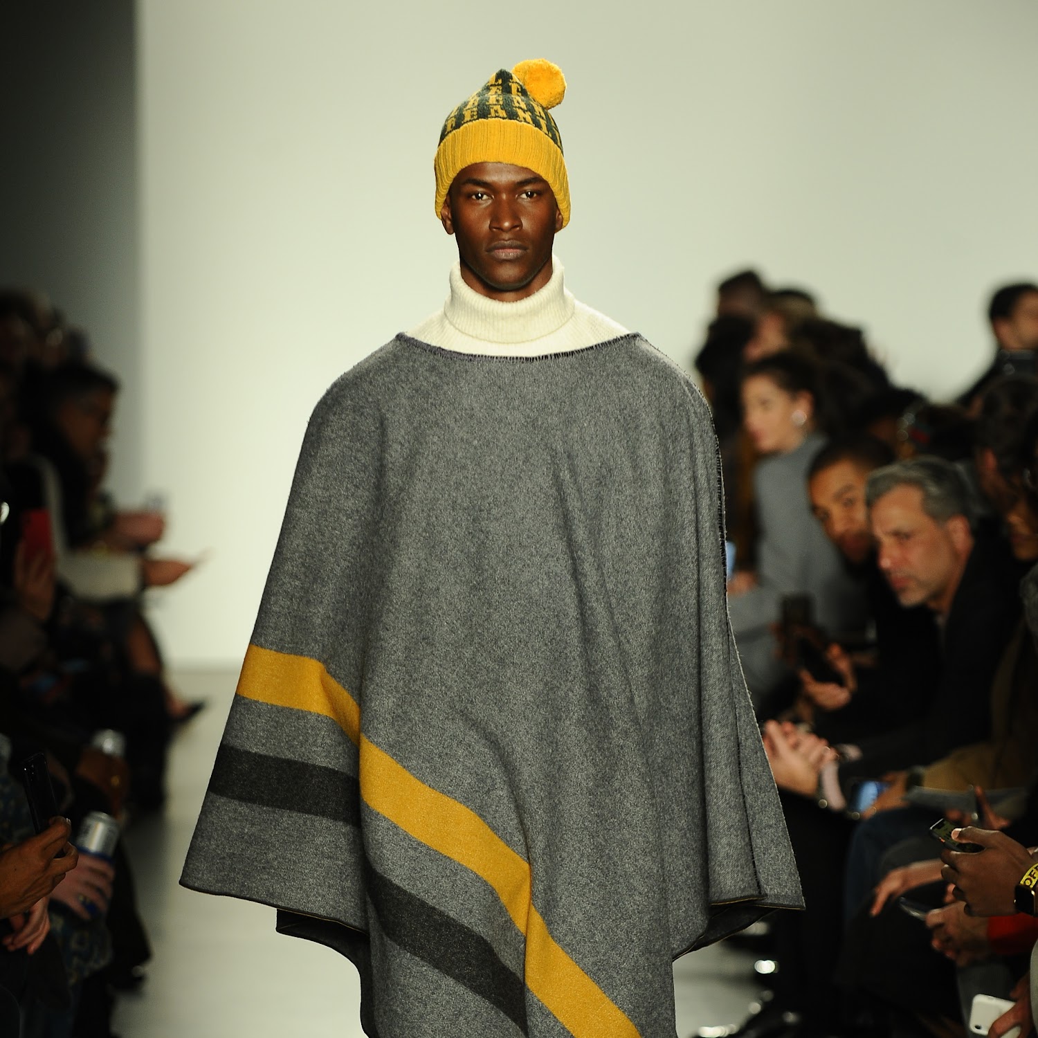 How to wear the men's poncho trend a pro