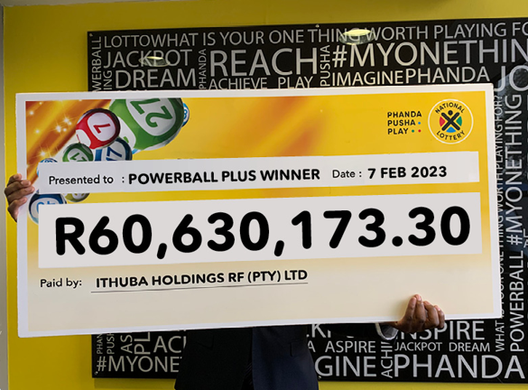 A Johannesburg businessman has become the latest PowerBall PLUS multi-millionaire after winning R60,630,173.30 in the Tuesday, February 7 2023 draw.