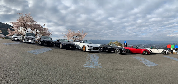TT ロードスターの桜とコラボ🌸・オープンカーのある生活・イデアルエアサス公認🎈・ドライブ・フォージテックデモカーに関するカスタム事例の投稿画像2枚目
