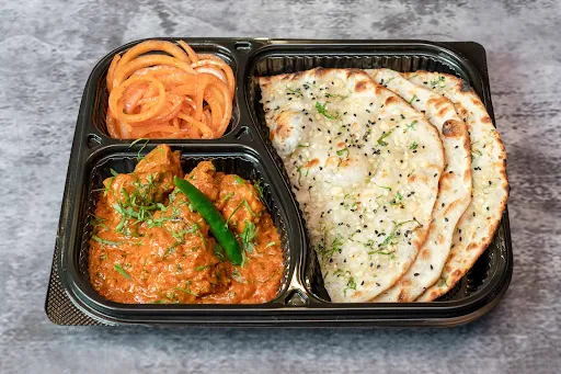 Chicken Curry With Bread