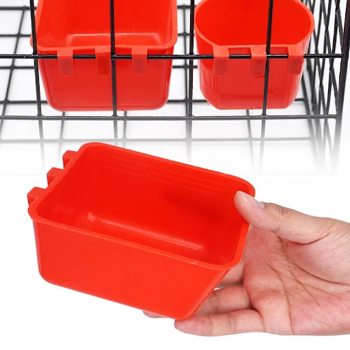 Bird Feeder Water Bird Cage Parrot Plastic Dringking Bowls Water Drinker for Pigeon Quail Chicken Duck bowls And Drinker
