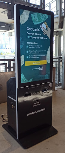Advanced, touchless self-service KYC kiosk.
