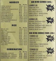 Hotel China Town menu 2