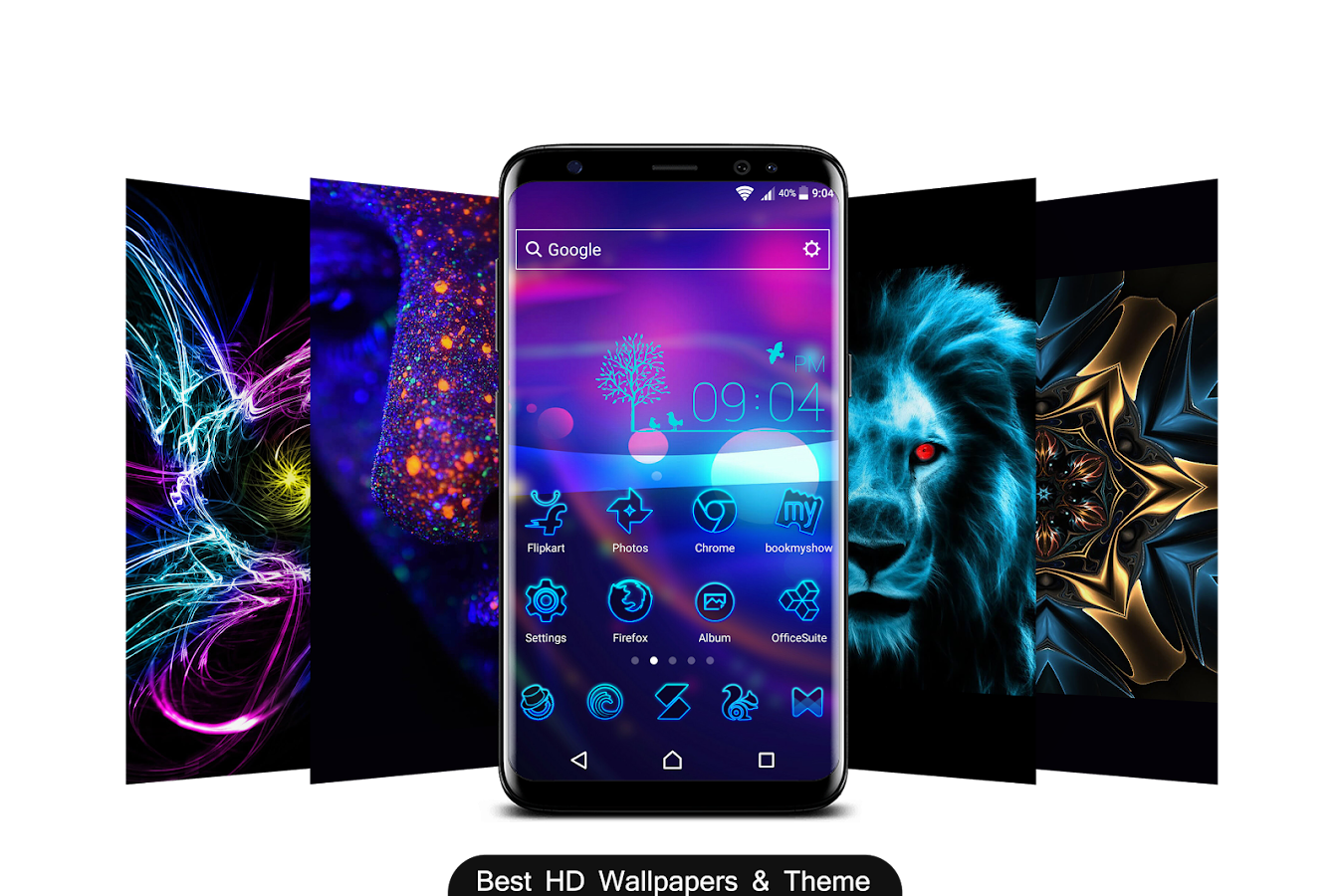 Neon 2 HD Wallpaper Hiburan Apl Android Di Google Play