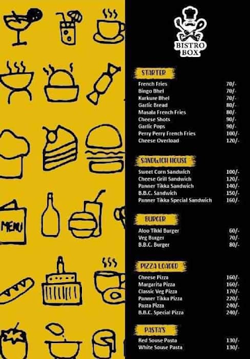 Bistro Box Cafe menu 