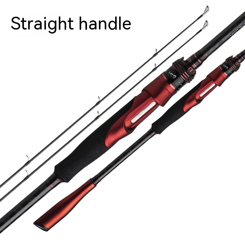 Title 6, Regulowana wędka Carbon Straight Handle Pikesta...